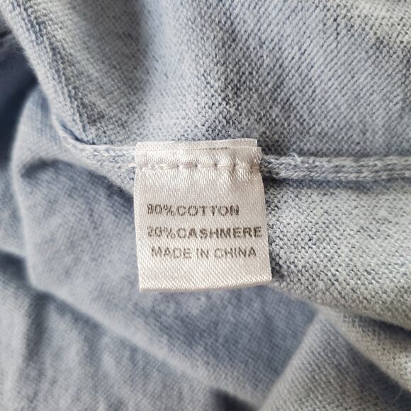 Acrobat Blue Lightweight Hi-Low Hem Oversized Sweater XS/S - Picture 7 of 8